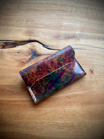 Flap wallet - Art Rocado Shell Cordovan