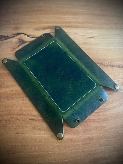 Valet Tray - Wax Leather in 7 Colours