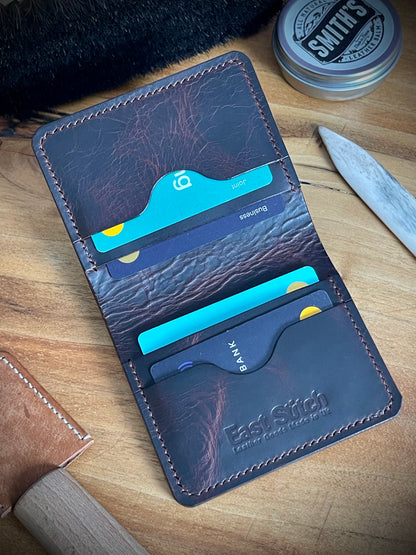 Lark Wallet - Wax Leather in 7 Colours