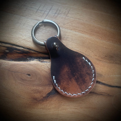 Apple AirTag Keychain - Shell Cordovan