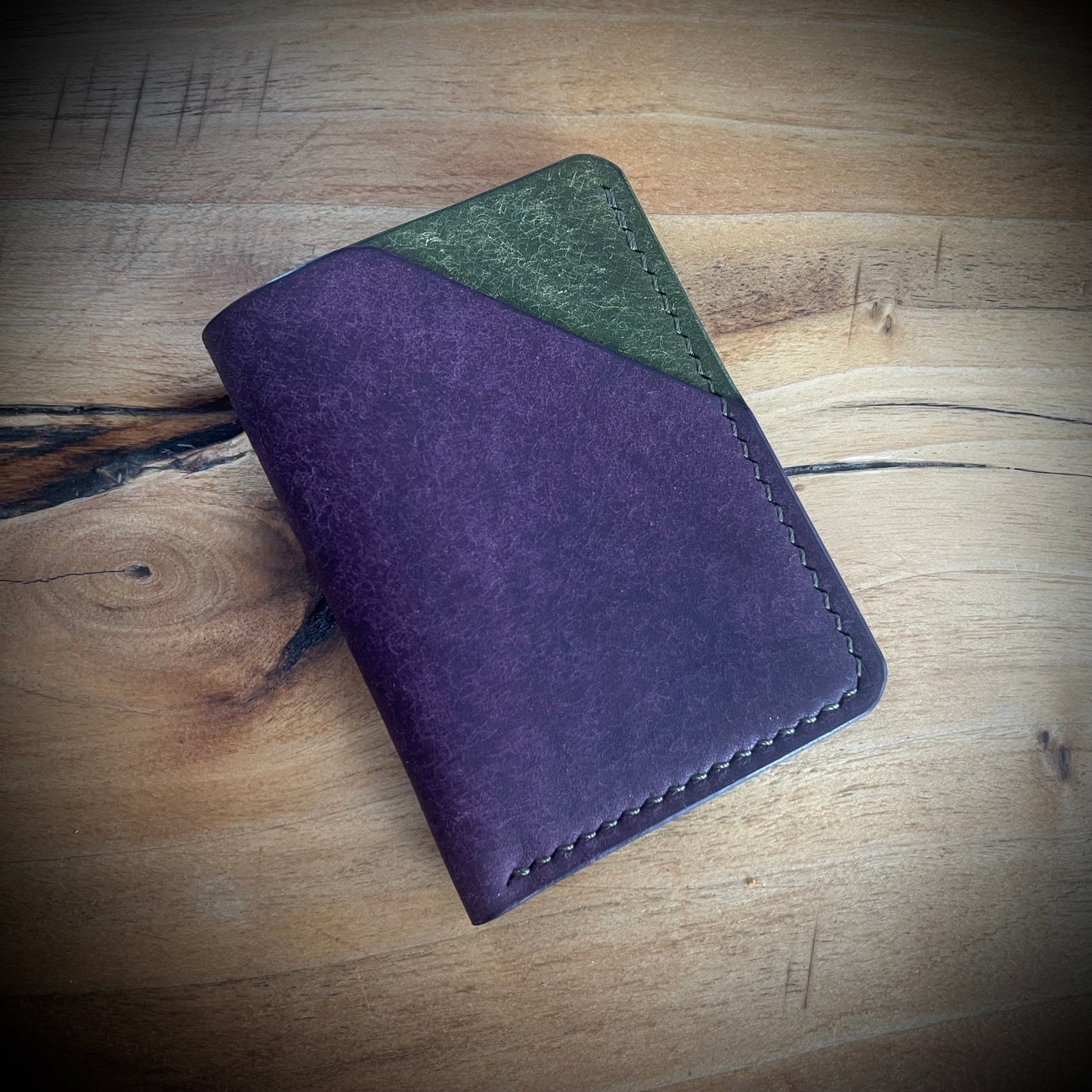 Broads Wallet -  Mixed Pueblo Leather in 3 Colours