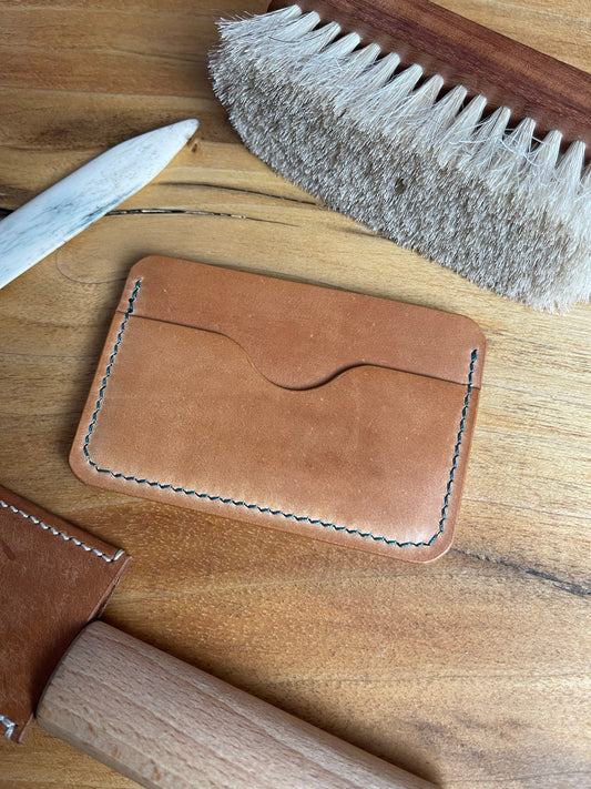 The Lark - Brown Marbled Rocado Shell Cordovan and Brown Buttero – East  Stitch Leather Goods