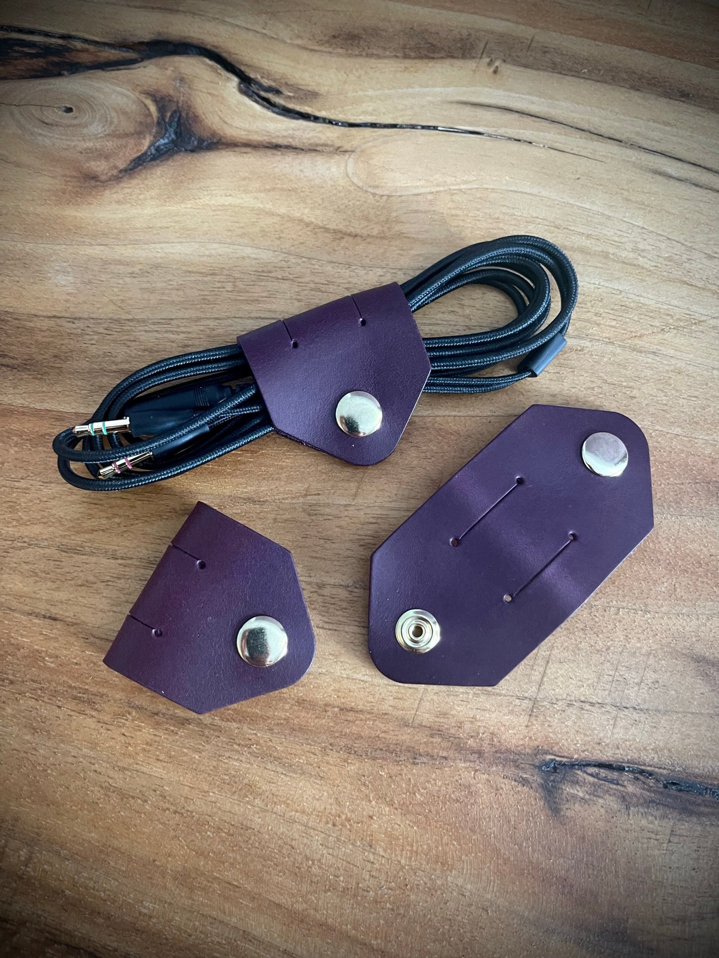 Cable Tidy - Buttero Leather In 7 colours